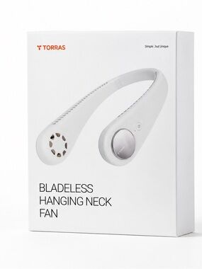 TORRAS bladeless hanging neck fan NWT